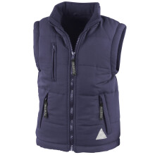 (9-10 Years, Navy) Result Childrens/Kids Ultra Padded Gilet