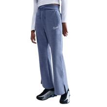 (5-6 Years, Indigo/White) Nike Girls Fleece Split Hem Trousers