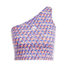(12 UK, Blue/Red) Adidas Womens/Ladies Farm Rio Tank Top