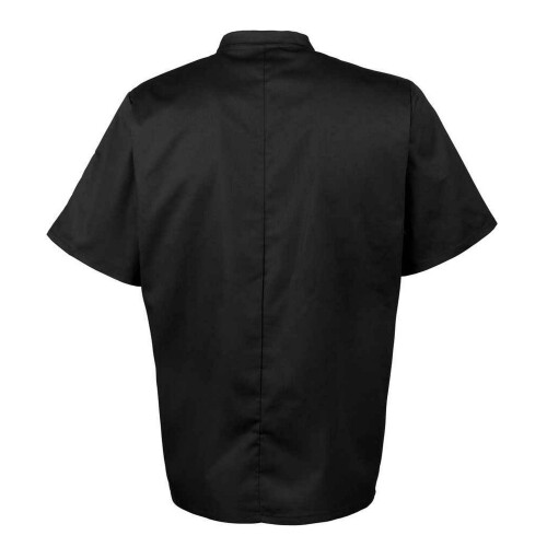 Premier (5XL, Black) Premier Mens Short-Sleeved Chef Jacket 1