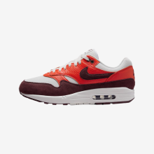 (UK7.5, White) Nike Air Max 1 Men's Lifestyle Sneakers