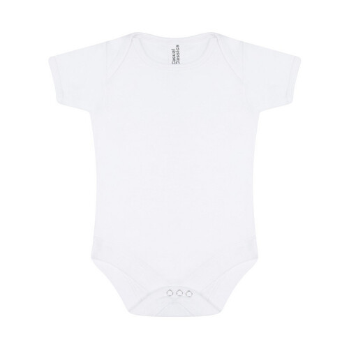 (18-24 Months, White) Casual Classics Baby Bodysuit