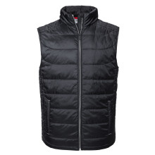 (M, Black) Russell Mens Nano Padded Body Warmer