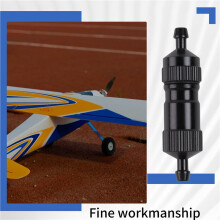 D4.5XD3XL51Mm Filtro de Combustible de Alta PrecisióN 3 mm RC Accesorios para Tanque de Combustible para Aviones de Gasolina Coche, Negro