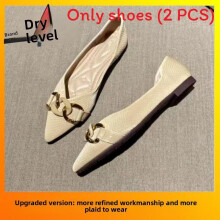 (Khaki,39)Trendy Womens Flat Shoes With Solid Colors And Geometric Patterns For Use Daily