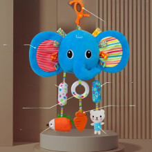 (Style23) Travel Infant Rattle Bell With Metal Toy For Baby Stroller And Decor Bedroom
