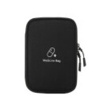(Black) Medical Organizer Travel Bag With Nylon Fabric Handbag Shape For Summer Outdoor