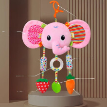 (Style24) Travel Infant Rattle Bell With Metal Toy For Baby Stroller And Decor Bedroom