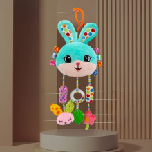 (Style28) Travel Infant Rattle Bell With Metal Toy For Baby Stroller And Decor Bedroom