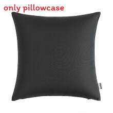 (Dark Gray) Outdoor Garden Waterproof Cushions Square Decorative Scatter Pads For Bench Patio Or Seat