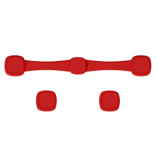 (Red Square)Silicone Air Fryer Magnetic Clip Suitable For Secure Fixing And Safe Cooking