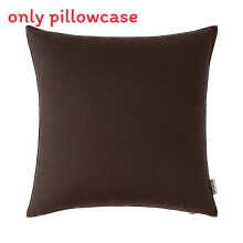 (Brown) Waterproof Garden Outdoor Cushions Square Decorative Scatter Pads For Bench Or Patio Seat