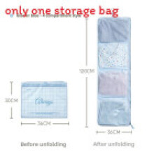 (Blue 36x120cm) Compact Storage Travel Bag With Multiple Compartments Foldable Design And