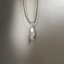 (StyleB) Pendant Vintage Moon Necklace With Geometric Alloy Design For And Men Women