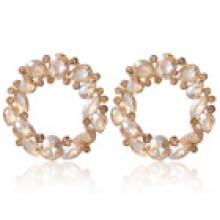 (Gold) Fashion Alloy Geometric Jewelry With Irregular Shape For Night Work Events Women