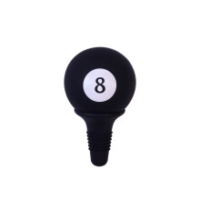 (Black Eight Wine Stopper)Sombrero de Vaquero de Silicona Sello de Vino con Diseño Patentado para Regalo y Accesorios para el Hogar Bar