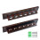 (Wine Red)Solid Wood Pool Stick Holder Stand With Six Slots For Pool Table Equipment Rooms Game 1