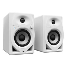 Paar von Pioneer DJ DM-40D-BT-W Monitor-Lautsprechern - Bluetooth - Bassreflex - 2x19W - DJ- oder Produktionsmodus - Weiß