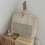 Pattern Beige Grid Packing Bag For Dorm Room And Storage Solutions Closet 1
