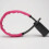 (Pink)Car Steering Lock With Durable Steel Wire And Antitheft Function Vehicle For 1