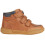 Geox (4 UK, Cognac/Blue) Geox Boys Waxed Leather Trainers 2