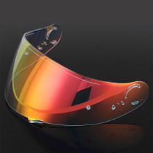 (Transparent REVO Red) For Replacement Visor Shoei Gt Gt Air2 Full Face V0p2 Riding Comfort For