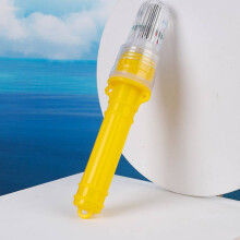 (Yellow)Marine Signal Light Led Floating Beacon For Boats With Bright Flashing Indicator