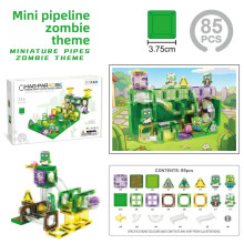 (Style16)Magnetic Toy Blocks With Animals And Castle Design For Imagination Childrens