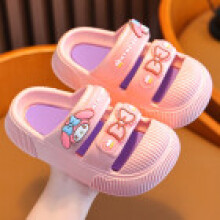 (Melody,35/36=Length 21cm/8.27in)Cartoon Summer Hellokitty Melody Cinnamoroll Slippers Sandals Kids Girls Shoes