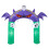 Living And Home 8.2FT Halloween Inflatable Devil Archway Decoration with Built-in Lights 3