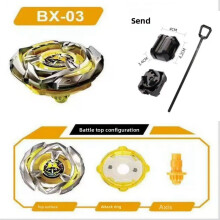 (Style4)Legierung Bx Serie handbetriebenes Gyroskop geeignet für Kinder Spin Liebhaber Spiel