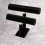 2-Tier Bangle Bracelet Display Holder T-Bar Stand Black 7