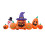 Living And Home 8ft Halloween Inflatable Pumpkin Outdoor Decorations with Ghost 1