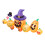 Living And Home 8ft Halloween Inflatable Pumpkin Outdoor Decorations with Ghost 5
