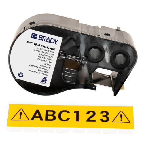 Brady M410/BMP41/M510/BMP51/BMP53/M511 Label Printer Tape