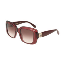Zonnebril Ferragamo SF2117S 52/21/140 Transparant bordeaux Acetaat VROUW SF2117S
