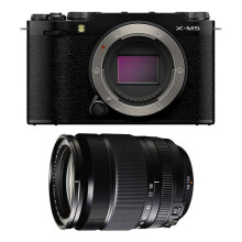 FUJIFILM X-M5 Zwart + XF 18-135mm f/3.5-5.6 R LM OIS WR