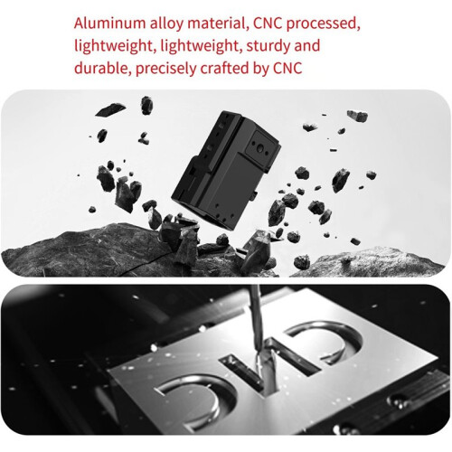 For  Osmo Pocket 4 /4Pro Protective Frame Camera Expansion Handle Aluminum Case Bracket Base Magnetic Suction Cup 1