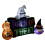 Living And Home 5.3FT Halloween Inflatable Pumpkin Ghost Cat Decoration with Built-in Lights 4