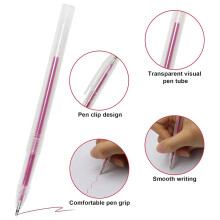 8X Heat Erasable Pens for Fabric 4 Colors Heat Erasable Fabric Marking Pens for Sewing Quilting Embroidery Dressmaking