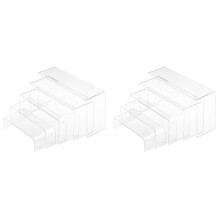 10X Ladder Acrylic Display Stand Cosmetic Rack Jewelry Rack Shoe Rack Shoe Bracket U-Shaped