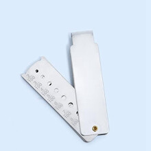 2X Gem Measuring Tool Jewelry Tool Jewelry Equipment Accessory Diamond Gem Gauge Stone Measuring Tool for Gem Diamond