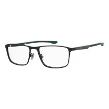 Under Armour UA 5131/G 57/18/132 Matte zwart groen Metalen monturen MAN UA 5131/G