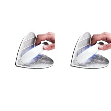 2X Multifunctional Semi-Circular Angle Sanding Sandpaper Tool Angle Sandpaper Holder Self-Adhesive Putty Polishing Tool