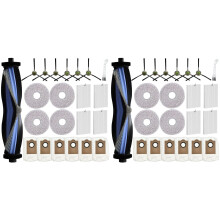 2 Set for M3 Robot Vacuum Cleaner, 1 Main Brush 4 HEPA Filter 4 Mop Pad 6 Dust Bag 6 Side Brush 1 Cleaing Tool
