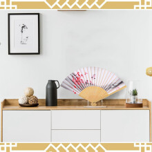 12 Pcs Acrylic Fan Display Stand Folding Clear Fan Holder Easel Japanese Chinese Hand Fan Stand Foldable Handheld Fan