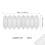 Living And Home 5-Piece Decorative Plastic Garden Lawn Edging Border 7