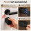 Homcom HOMCOM Smart Door Cylinder, 5-in-1 (Fingerprint/Passcode/APP/NFC/Key) 6