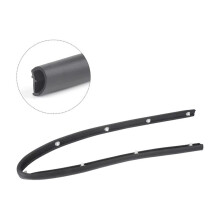 Fita de Vedação Inferior da Porta Frontal Esquerda Preta BK21-V100A37-AE 1812356 para Transit Tourneo Custom 2012-2023