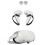 2X New Protection Cover for  Quest 2 VR Touch Controller Handle Grip Case Silicone Full Protective D 3